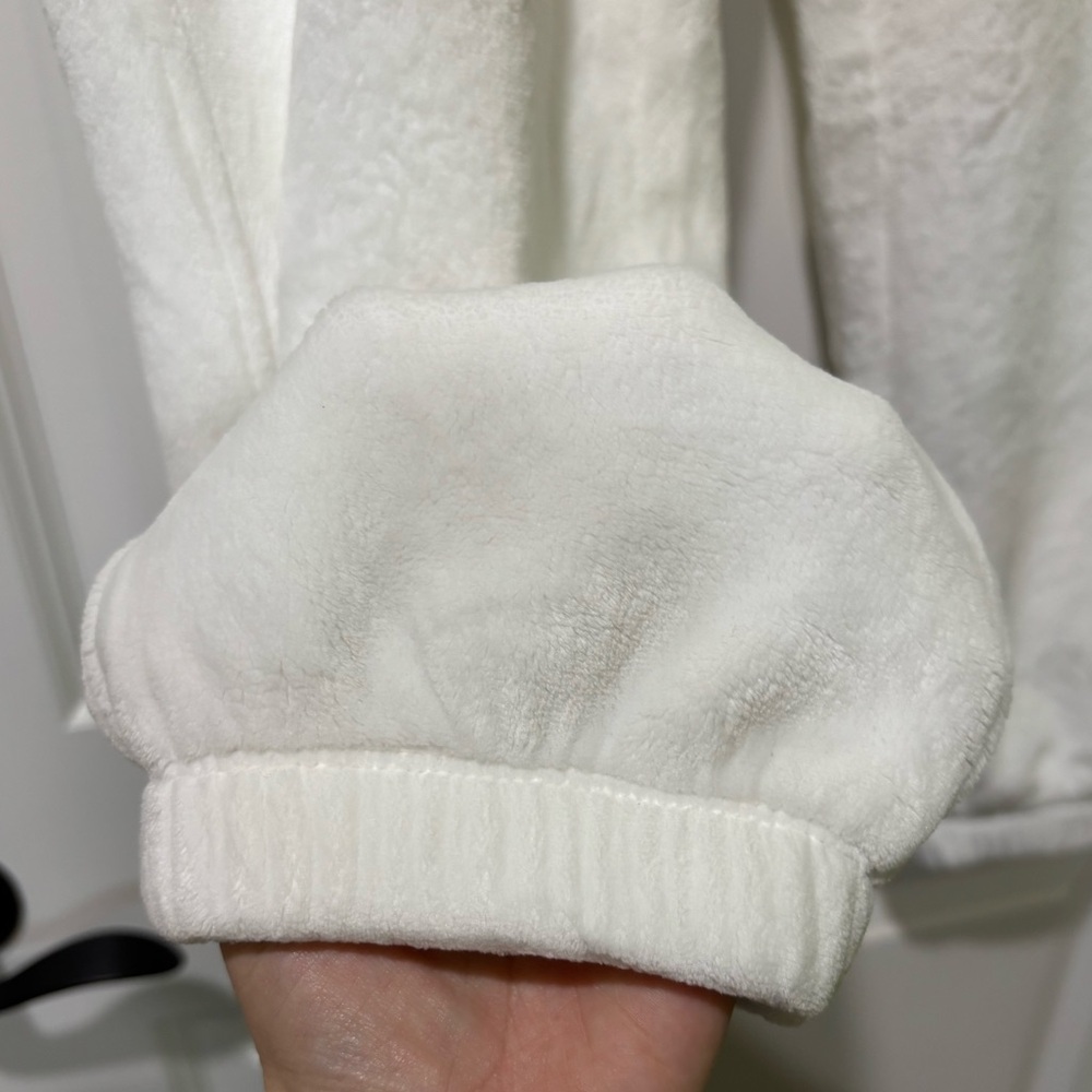 Athleta Double Cozy Karma Joggers White Size Large - Picture 3 of 7